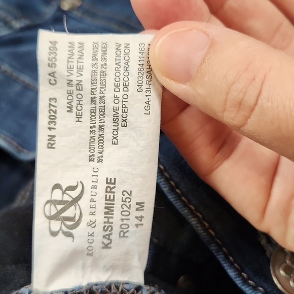 Rock & Republic Kashmiere Jeans 14 - Picture 6 of 13